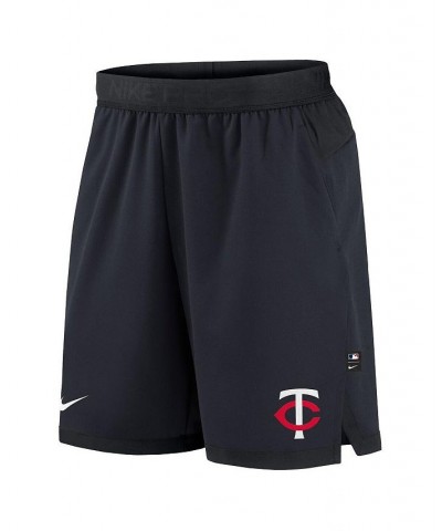 Men's Navy Minnesota Twins Authentic Collection Flex Vent Performance Shorts $30.80 Shorts