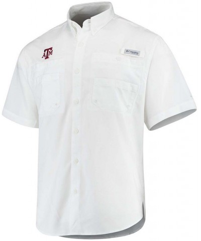 Men's White Texas A M Aggies Tamiami Shirt $33.14 Shirts