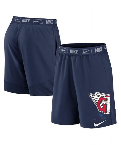 Men's Navy Cleveland Guardians Bold Express Performance Shorts $32.44 Shorts