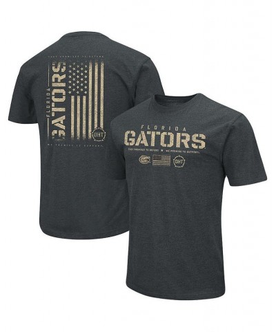 Men's Heathered Black Florida Gators OHT Military-Inspired Appreciation Flag 2.0 T-shirt $21.15 T-Shirts