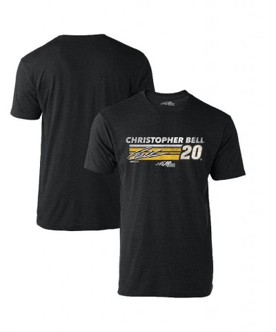 Men's Heather Charcoal Christopher Bell Hot Lap T-shirt $17.15 T-Shirts