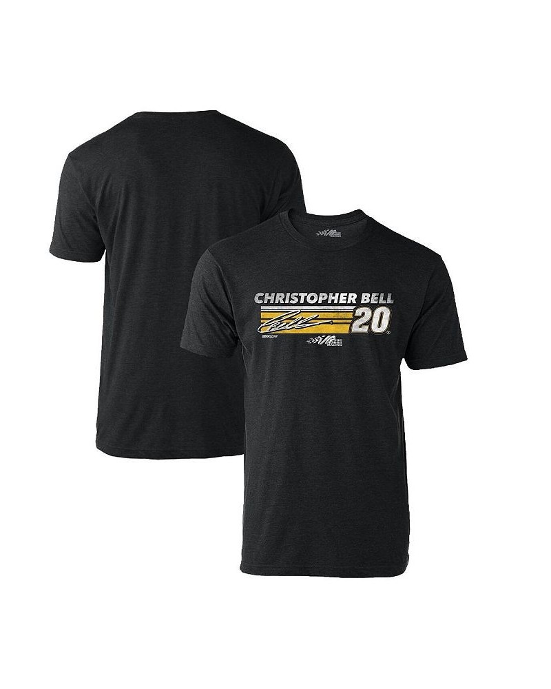 Men's Heather Charcoal Christopher Bell Hot Lap T-shirt $17.15 T-Shirts