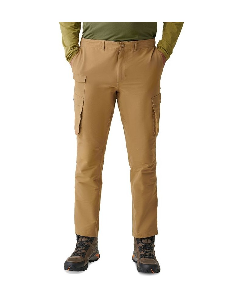 Men's Rambler Stretch Solid Cargo Pants Tan/Beige $18.78 Pants