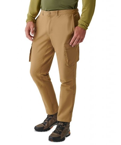 Men's Rambler Stretch Solid Cargo Pants Tan/Beige $18.78 Pants