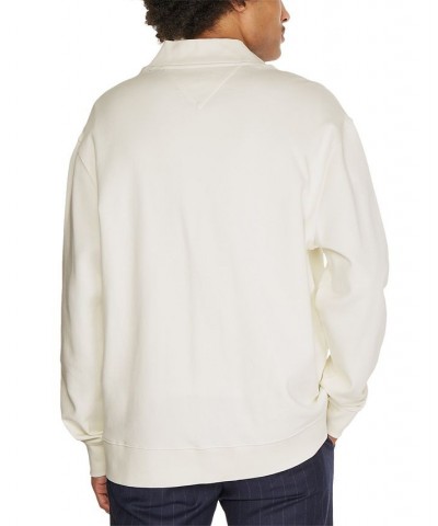 Men's Essential Monogram Cardigan Sweater White $29.20 Sweaters