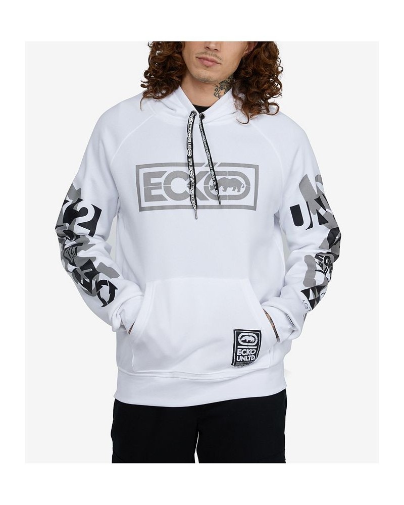 Men's Big and Tall Frontlines Hoodie White $35.20 Sweatshirt