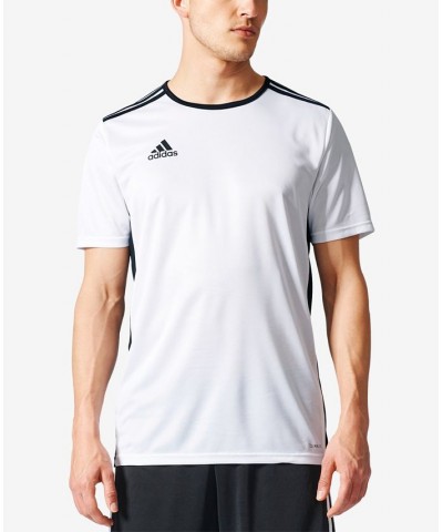 Men's Entrada ClimaLite Soccer Shirt White $13.25 T-Shirts