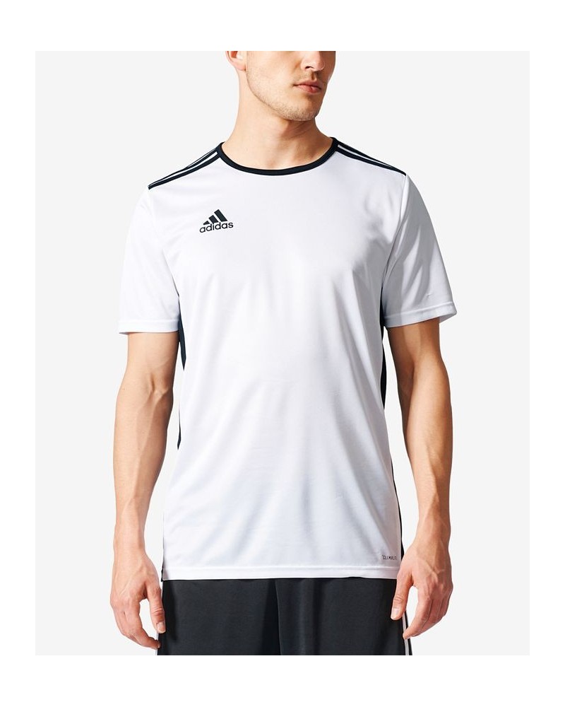 Men's Entrada ClimaLite Soccer Shirt White $13.25 T-Shirts