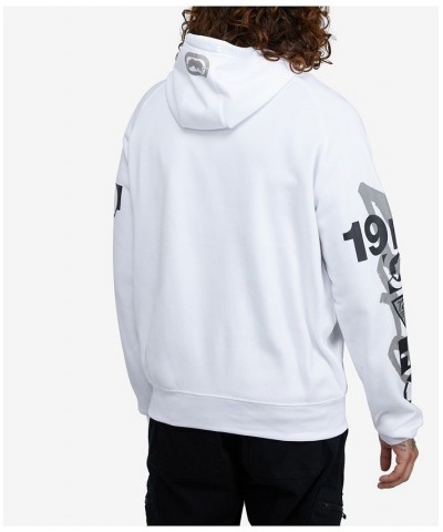 Men's Big and Tall Frontlines Hoodie White $35.20 Sweatshirt