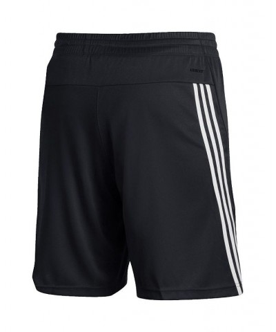 Men's Black Mississippi State Bulldogs AEROREADY Three-Stripe Knit Shorts $19.32 Shorts