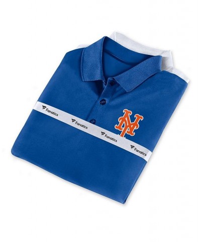 Men's Branded Royal, White New York Mets Polo Shirt Combo Set $38.40 Polo Shirts