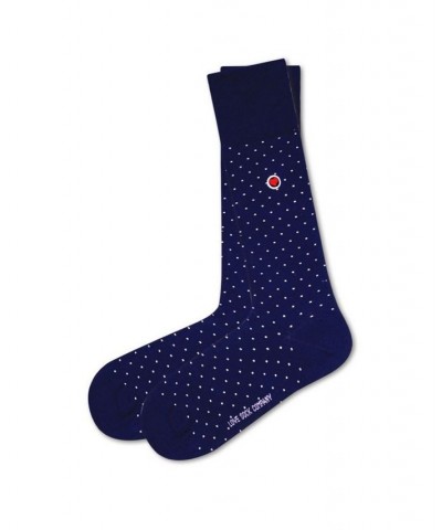 Men's Dress Socks - Biz Dots Blue $8.80 Socks