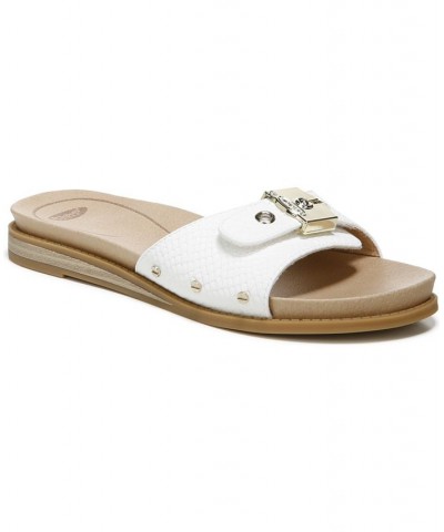 Women's Originalist Slide Sandals White $34.40 Shoes