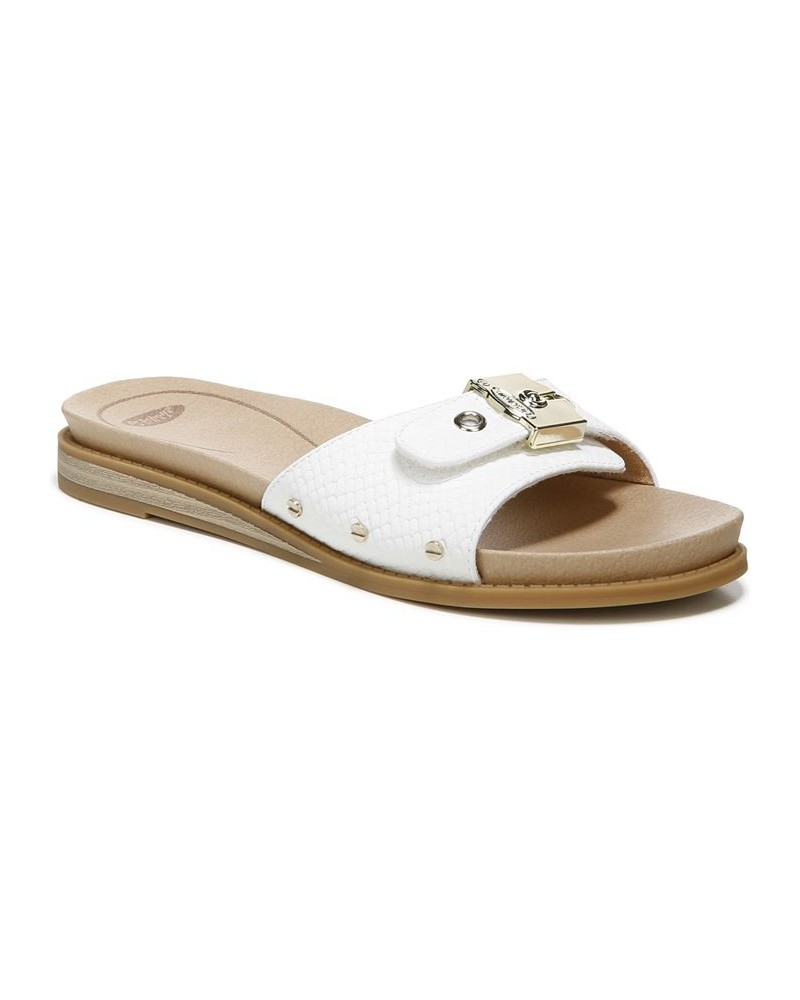 Women's Originalist Slide Sandals White $34.40 Shoes