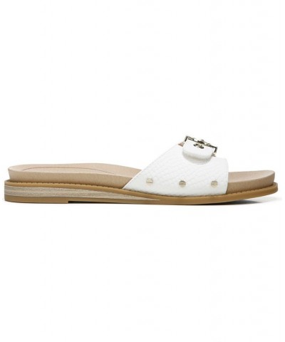 Women's Originalist Slide Sandals White $34.40 Shoes