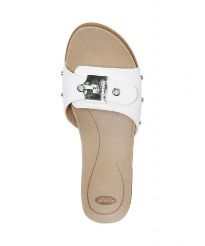 Women's Originalist Slide Sandals White $34.40 Shoes