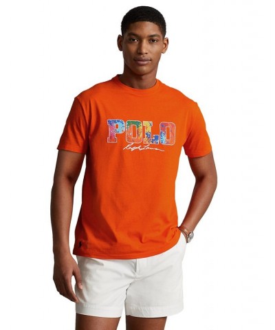 Men's Classic-Fit Logo Jersey T-Shirt PD04 $35.25 T-Shirts