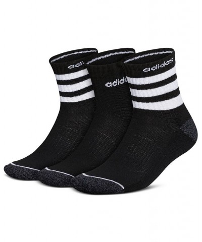 Men's 3-Pk. High Quarter Socks Black $13.92 Socks