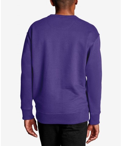 Men's Powerblend Matching Sweatshirt & Sweatpants Purple $20.90 Sweatshirt