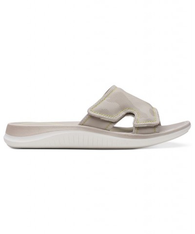 Women's Cloudsteppers Glide Bay Slip-On Sandals Tan/Beige $31.20 Shoes