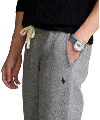 Men's Cotton-Blend-Fleece Pants Grey $64.80 Pants