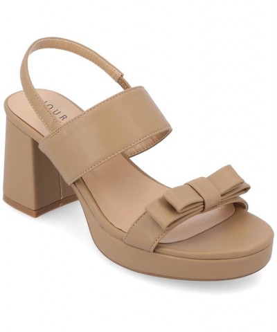 Women's Brookan Platform Sandals PD04 $44.00 Shoes