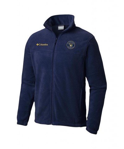 Men's Navy Milwaukee Brewers Steens Mountain Full-Zip Jacket $42.00 Jackets