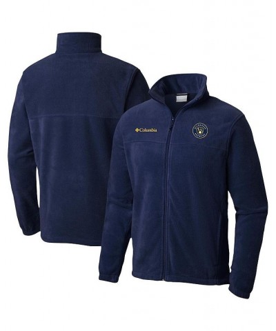 Men's Navy Milwaukee Brewers Steens Mountain Full-Zip Jacket $42.00 Jackets