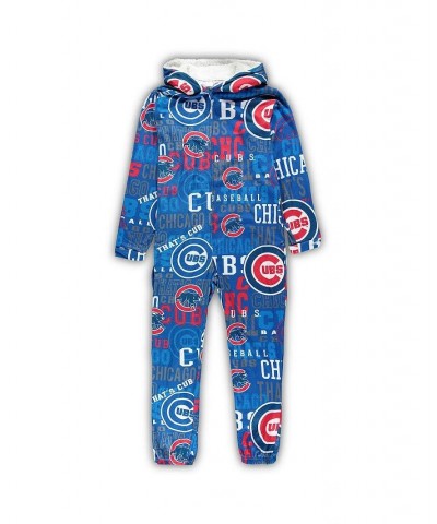 Men's Royal Chicago Cubs Ensemble Micro fleece Union Suit $26.65 Pajama