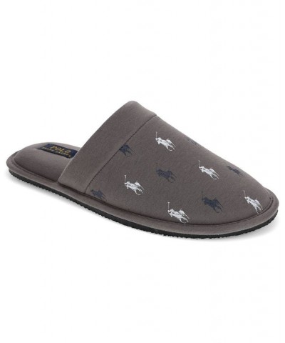 Men's Kollin Jersey Scuff Slipper Gray $26.40 Shoes