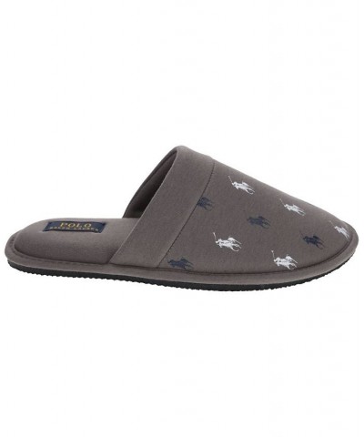 Men's Kollin Jersey Scuff Slipper Gray $26.40 Shoes