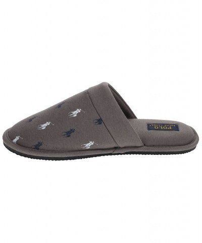 Men's Kollin Jersey Scuff Slipper Gray $26.40 Shoes