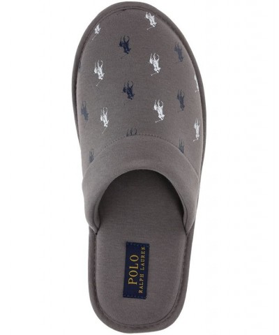 Men's Kollin Jersey Scuff Slipper Gray $26.40 Shoes