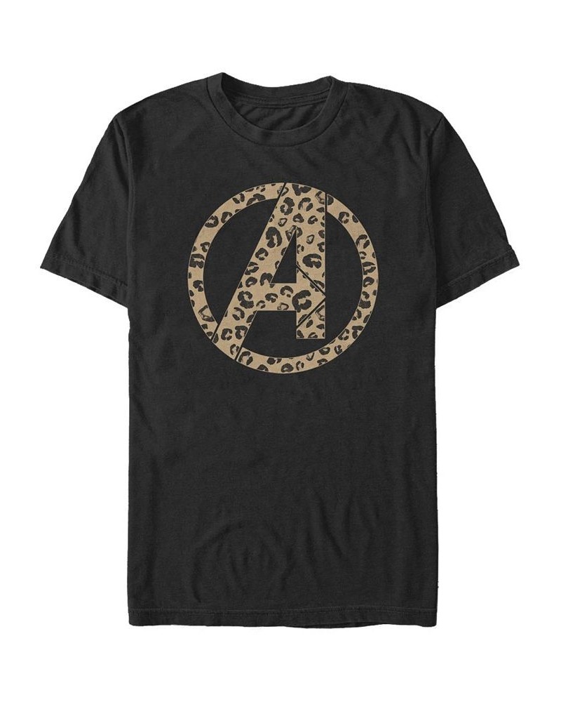 Men's Avengers Short Sleeve Crew T-shirt Black $15.75 T-Shirts