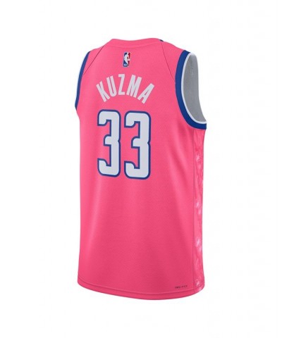 Men's and Women's Kyle Kuzma Pink Washington Wizards 2022/23 City Edition Swingman Jersey $65.00 Jersey