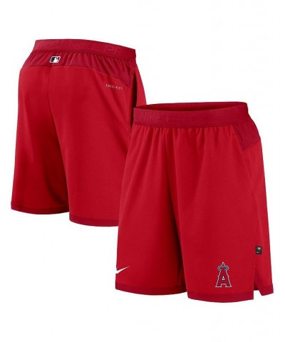 Men's Red Los Angeles Angels Authentic Collection Flex Vent Performance Shorts $35.00 Shorts