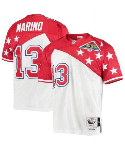 Men's Dan Marino White, Red AFC 1994 Pro Bowl Authentic Jersey $108.50 Jersey