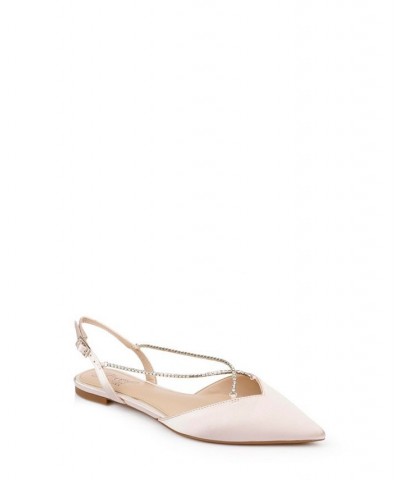 Women's Alanna Evening Flats Tan/Beige $49.98 Shoes