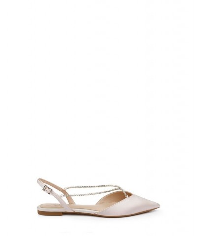 Women's Alanna Evening Flats Tan/Beige $49.98 Shoes