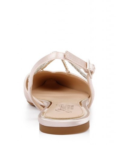 Women's Alanna Evening Flats Tan/Beige $49.98 Shoes