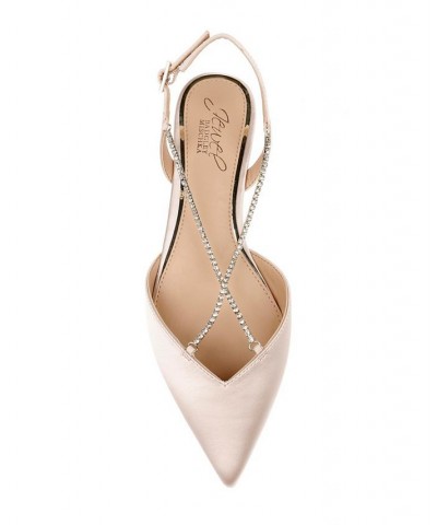 Women's Alanna Evening Flats Tan/Beige $49.98 Shoes