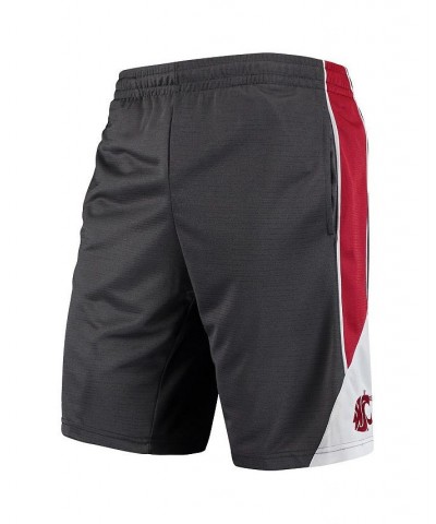 Men's Charcoal Washington State Cougars Turnover Team Shorts $18.87 Shorts