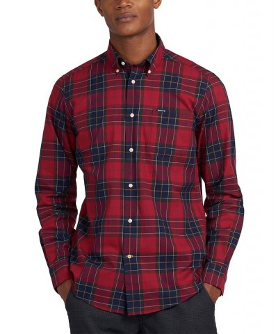 Men's Wetheram Plaid Shirt Red $25.38 Shirts