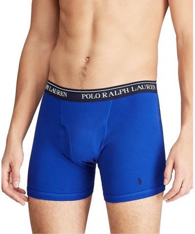 Men's Classic Cotton Boxer Briefs, 5-Pack Andover / Aerial Blue / Rugby Royal / Rl2000 Red / Cruise Navy $32.78 Underwear