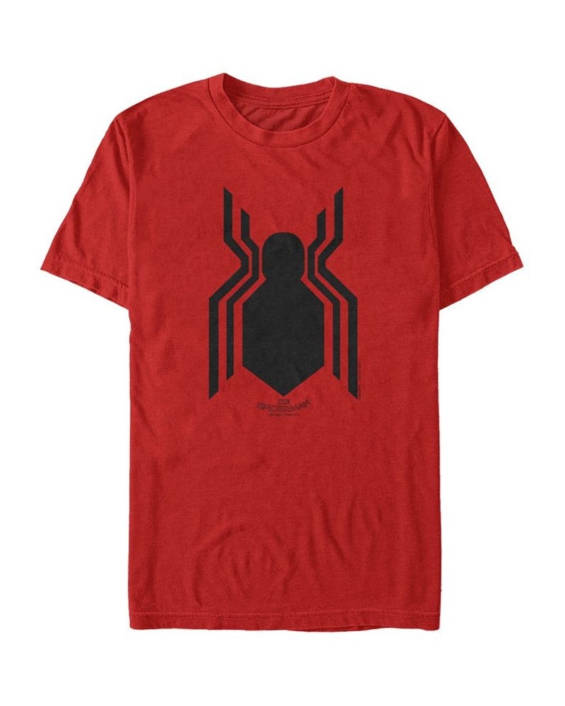 Marvel Men's Spider-Man Homecoming Spider-Man Logo Short Sleeve T-Shirt Red $18.89 T-Shirts