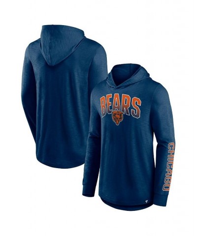 Men's Branded Navy Chicago Bears Front Runner Pullover Hoodie $26.00 Sweatshirt