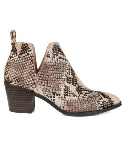 Women's Lola Booties Snake $37.40 Shoes