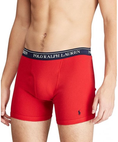 Men's Classic Cotton Boxer Briefs, 5-Pack Andover / Aerial Blue / Rugby Royal / Rl2000 Red / Cruise Navy $32.78 Underwear