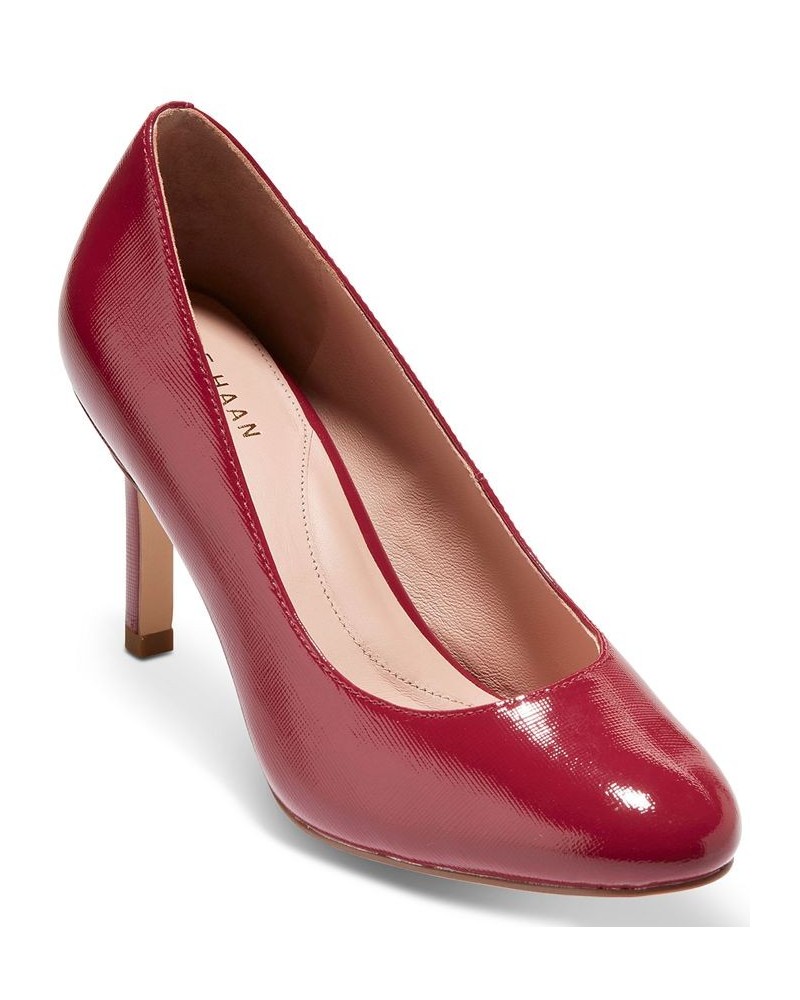 Women's Gabbie Slip-On Pumps Red $68.00 Shoes