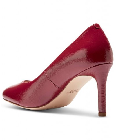 Women's Gabbie Slip-On Pumps Red $68.00 Shoes